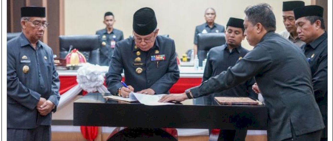 DPRD Parepare Terima Perubahan KUA PPAS Tahun 2023 dari Walikota Taufan Pawe