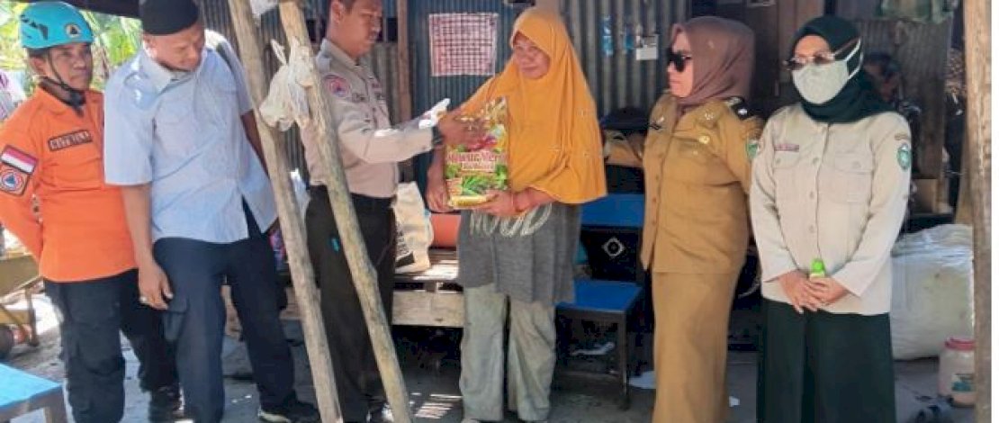 Pemerintah Kota Parepare Salurkan Bantuan Logistik untuk Korban Musibah Angin Kencang
