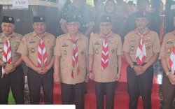 Wali Kota Parepare Memimpin Apel Besar Peringatan Hari Pramuka ke-62