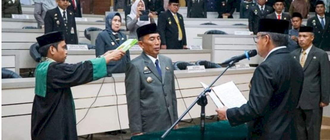 Wali Kota Parepare, Taufan Pawe, Lantik Penjabat Sekretaris Daerah Baru