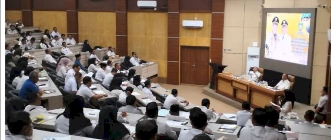 Pemkot Parepare Gelar Rapat Koordinasi Monitoring Evaluasi Pembangunan