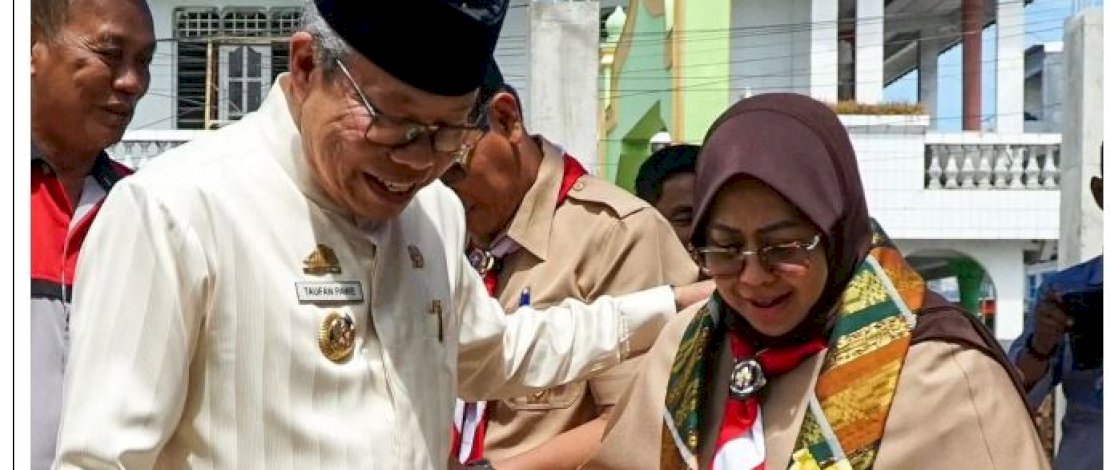 Erna Rasyid Taufan, Terharu Saat Peletakan Batu Pertama Masjid An Nasr di SMP Negeri 2 Parepare
