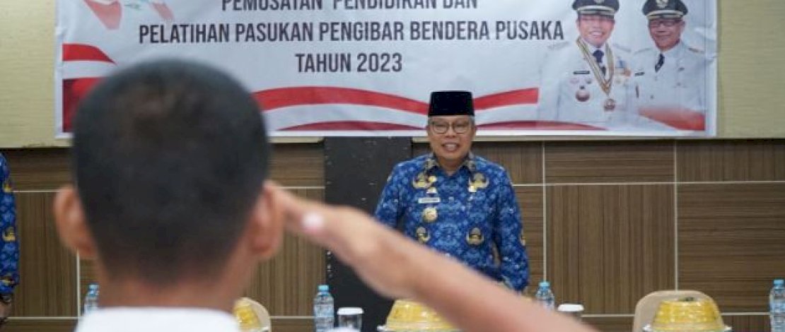 Taufan Pawe Buka Pemusatan Pendidikan dan Pelatihan Paskibraka Tahun 2023 di Parepare