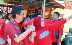 Kunker di Jeneponto, Ratusan Warga Sambut Ridwan Wittiri Penuh Sukacita 