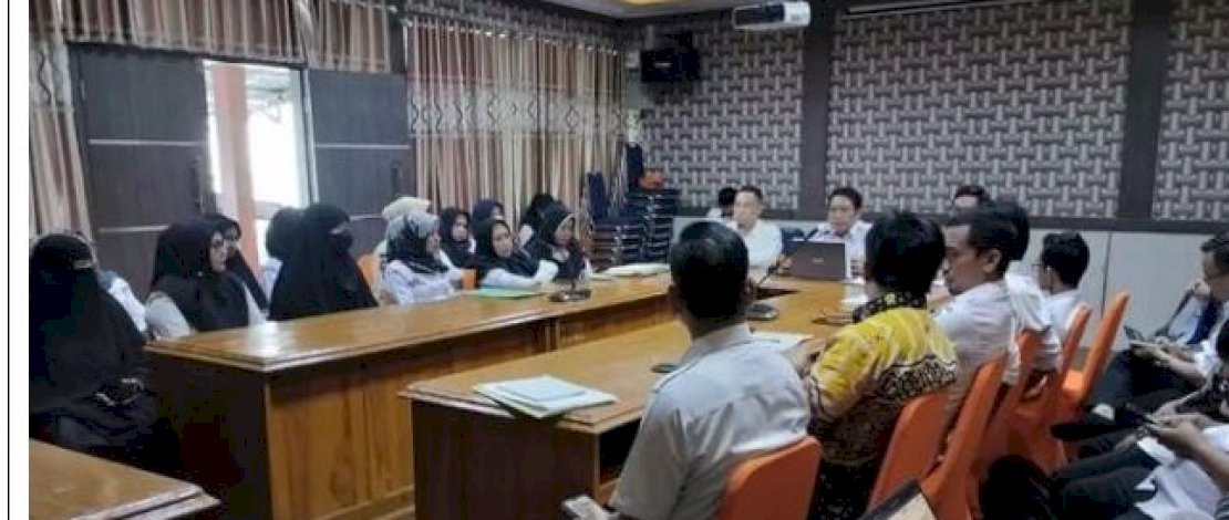 Pemerintah Kota Parepare Gelar Rapat Pra Monev Kegiatan Pembangunan Triwulan II Tahun 2023