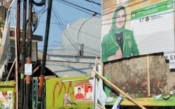 Polisi Usut Pengrusakan APK Caleg di Makassar