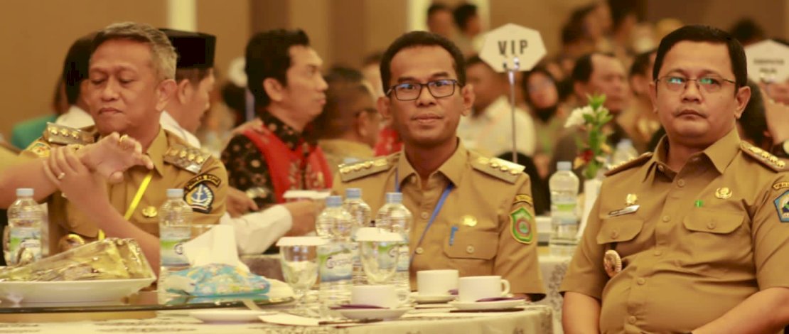 Pj Bupati Takalar, Dr Setiawan Aswad, menghadiri Rapat Koordinasi Forum Koordinasi Pimpinan Daerah (Forkopimda) Sulsel.