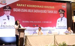 Fatmawati Rusdi Harap BUMD Ciptakan Strategi Agar Bisa Bersaing 