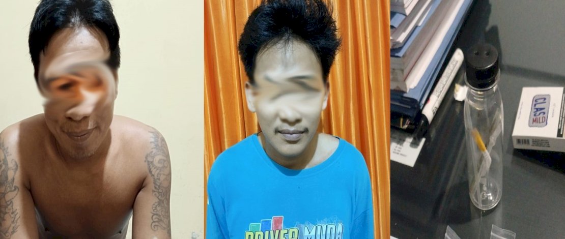 Tim Patroli Motor (Patmor) Satuan Samapta Polres Bone, yang dipimpin oleh Aipda Muh Rasyid, selaku Pelaksana Kepala Unit (Kanit) Turjawali, mengamankan dua pemuda yang membawa narkoba.