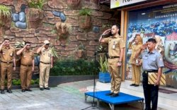 Upacara Bendera , Sekcam&nbsp;Bontoala Dorong Implementasi Nilai-Nilai Kebangsaan dan Kebhinekaan