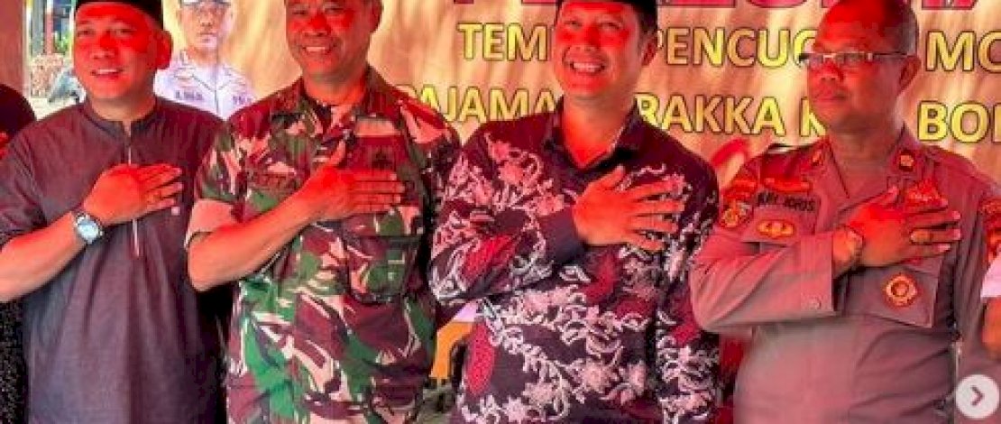 Plt. Camat Bontoala Hadiri Peresmian Pajama Barakka di Polsek Bontoala&nbsp;