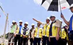 Tinjau Progres Bendungan Pamukkulu, Pj Gubernur Sulsel Dorong Pemanfaatan Lahan Tidur