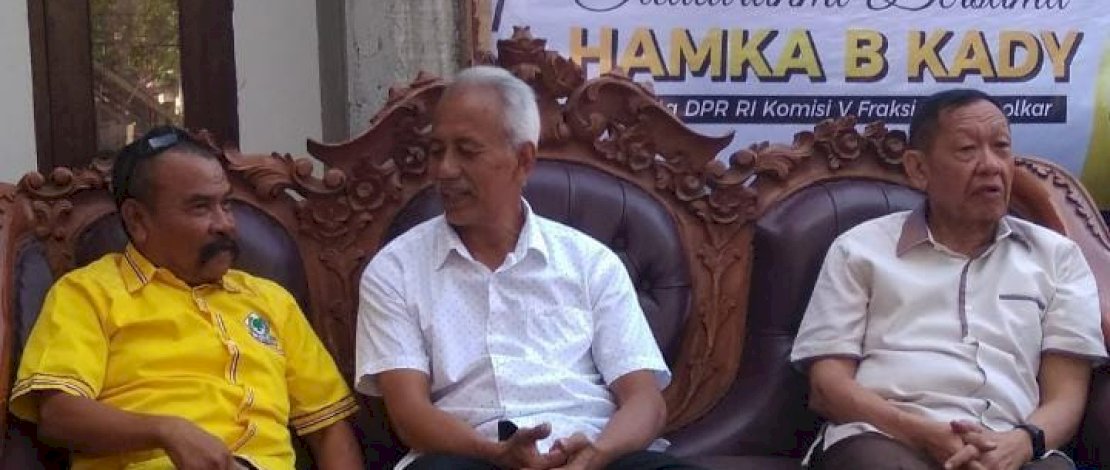 Anggota Komisi V DPR RI, Hamka B Kady, melakukan kunjungan ke Kecamatan Tamalatea, Kabupaten Jeneponto, Sabtu, 14 Oktober 2023.
