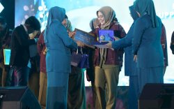 Hadiri Peringatan HKG PKK ke 51 Tahun, Fatmawati Rusdi Apresiasi Capaian TP PKK Makassar