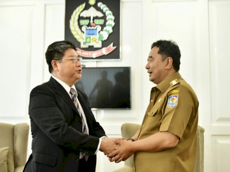 Pj Gubernur Sulsel - Konjen Jepang Bahas Potensi Budidaya Pisang dan Ayam Ketawa
