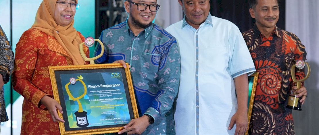 Danny Pomanto Didaulat  sebagai Kepala Daerah Peduli Digitalisasi Penyiaran Oleh KPID Sulsel 