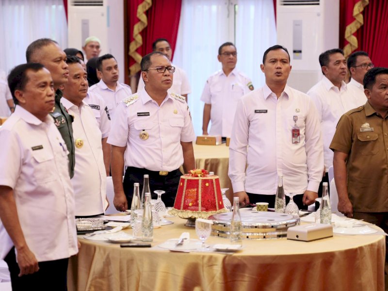 Pj Gubernur Bahtiar dan Danny Pomanto Perkuat Kolaborasi Cegah Kerawanan Pemilu di Makassar