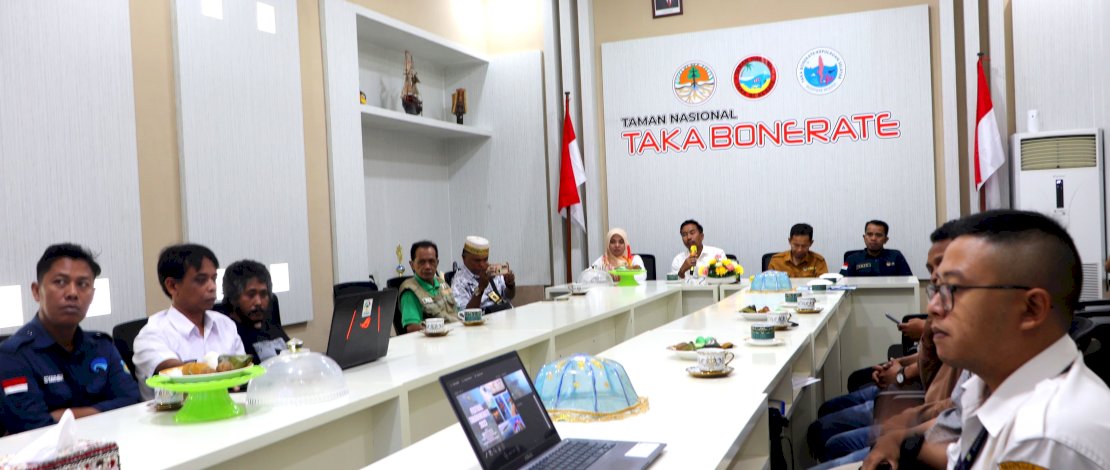 Disbudpar bersama Kantor Balai Taman Nasional Taka Bonerate (TNTB) menggelar Rapat Koordinasi dan Coffee Morning dengan sejumlah awak media, Rabu, 18 Oktober 2023. Disbudpar bersama Kantor Balai Taman Nasional Taka Bonerate (TNTB) menggelar Rapat Koordinasi dan Coffee Morning dengan sejumlah awak media, Rabu, 18 Oktober 2023.