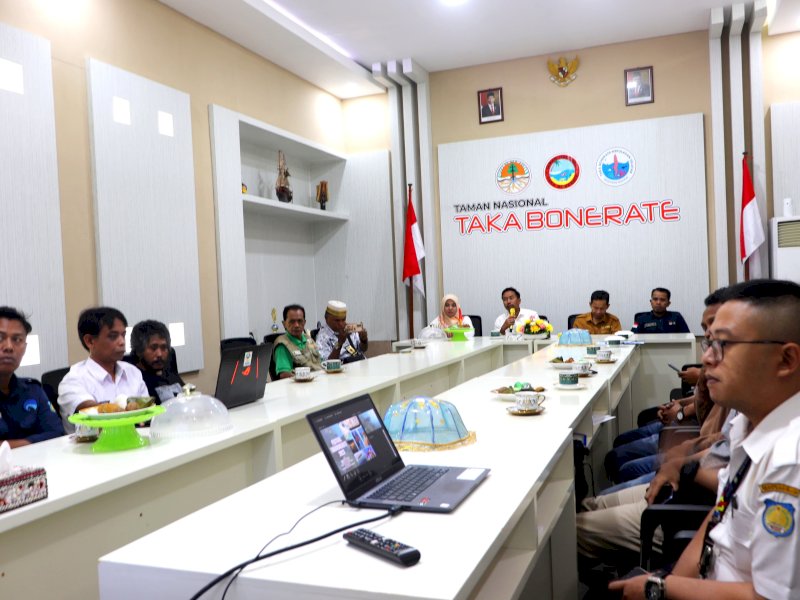 Jelang Pelaksanaan Festival Taka Bonerate, Disbudpar dan Balai TNTB Gelar Rapat Koordinasi
