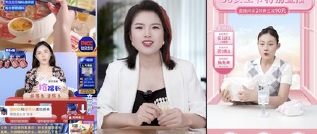 Canggih! China Pakai Manusia Buatan Live Streaming di E-Commerce