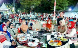  Ketua TP. PKK Takalar Hadiri Upacara Pembukaan Peringatan HUT Sulsel ke-354