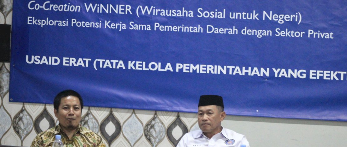 Eksplorasi Potensi Kerja Sama dengan Sektor Privat (Co-Creation WiNNER), yang digelar di Aula II Hotel Bukit Indah, Masamba, Rabu, 18 Oktober 2023. Eksplorasi Potensi Kerja Sama dengan Sektor Privat (Co-Creation WiNNER), yang digelar di Aula II Hotel Bukit Indah, Masamba, Rabu, 18 Oktober 2023.