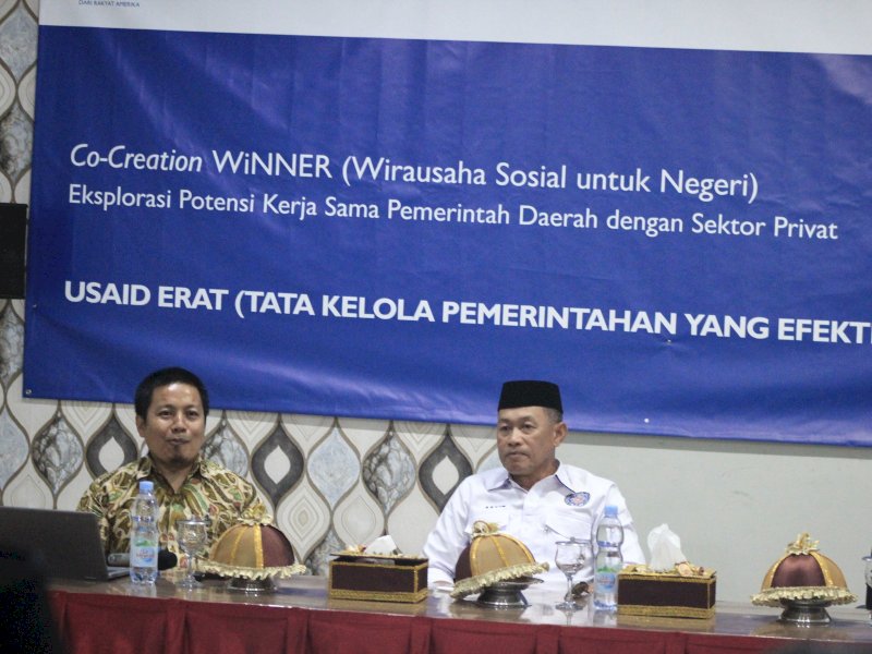 Wirausaha Sosial, USAID ERAT Jajal Kerja Sama dengan Pemda Luwu Utara