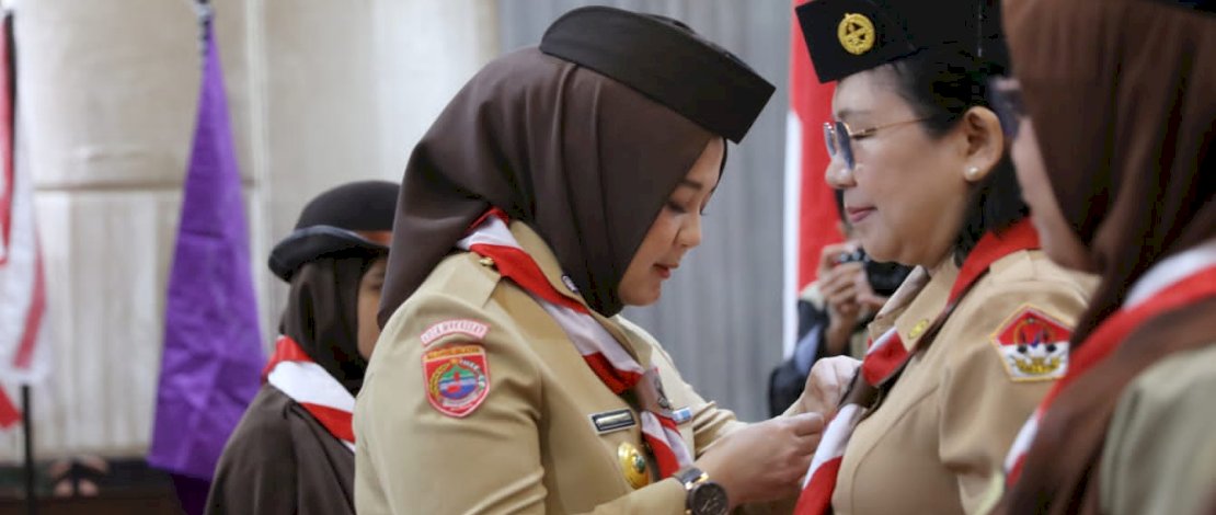 Kukuhkan Saka POM, Wakil Wali Kota Makassar Ajak Pramuka Ikut Awasi Peredaran Obat dan Makanan di Makassar