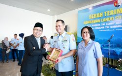 Upacara Pisah Sambut, Marsma TNI Benny Arfan Sebut Danny Pomanto Wali Kota Kreatif 