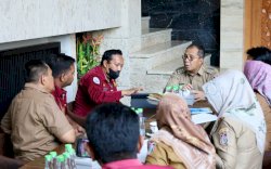 Danny Pomanto Terima Kunjungan Kepala Pelabuhan Perikanan Untia, Bahas Dokumen WKOPP