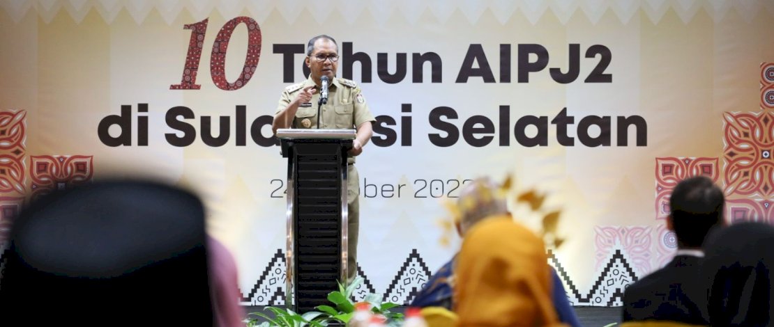 Hadiri Perayaan 10 Tahun AIPJ2 di Sulsel, Danny : Bantu Wujudkan Makassar Kota Inklusif