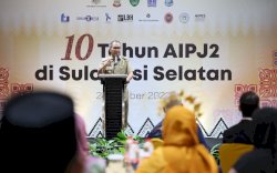 Hadiri Perayaan 10 Tahun AIPJ2 di Sulsel, Danny : Bantu Wujudkan Makassar Kota Inklusif