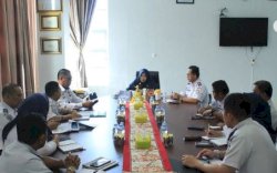 Kadishub Aulia Arsyad Pimpin Rapat Internal Evaluasi Kegiatan Dinas Perhubungan