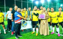 Tim Dishub&nbsp;Makassar Raih Gelar Juara di Tournament Mini Soccer Peringati&nbsp;Harhubnas&nbsp;&nbsp;2023