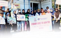 Dishub Makassar Gelar Kegiatan Edukasi Keselamatan Berkendara "Safety Riding" di Kelurahan Wala-walaya