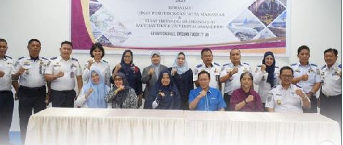 Dishub Makassar dan PUSTEKNO-COT Unhas Gelar Paparan Pendahuluan Tataran Transportasi Lokal 2023