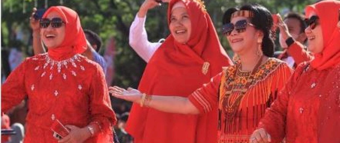 Kadishub Makassar Ikuti Upacara Hari Kemerdekaan ke-78&nbsp;RI di Anjungan Pantai Losari