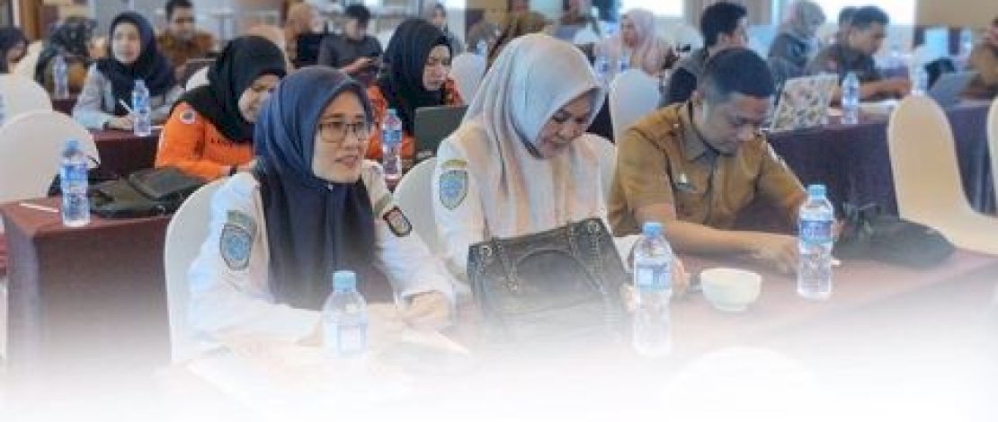 Kabid Sarana dan Prasarana Dishub Makassar Hadiri Bimtek Penyusunan Standar Data Statistik