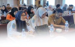 Kabid Sarana dan Prasarana Dishub Makassar Hadiri Bimtek Penyusunan Standar Data Statistik