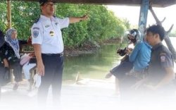 Kabid Moda Transportasi Dishub Tinjau Lokasi Dermaga dan Tambatan Perahu di Kelurahan Parangloe