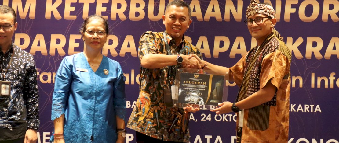 Poltekpar Makassar berhasil meraih penghargaan Sebagai PPID Pelaksana dengan kualifikasi Informatif pada Anugerah Monitoring dan Evaluasi Pengelolaan Informasi Publik di Lingkungan Kementerian Pariwisata dan Ekonomi Kreatif/Badan Pariwisata dan Ekonomi Kreatif Tahun 2023. Poltekpar Makassar berhasil meraih penghargaan Sebagai PPID Pelaksana dengan kualifikasi Informatif pada Anugerah Monitoring dan Evaluasi Pengelolaan Informasi Publik di Lingkungan Kementerian Pariwisata dan Ekonomi Kreatif/Badan Pariwisata dan Ekonomi Kreatif Tahun 2023.