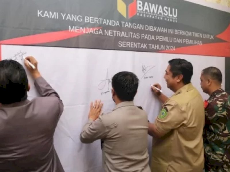 Ketua Bawaslu Maros Janji Tindakan Tegas Atas Kerawanan Netralitas ASN Jelang Pemilu 2023
