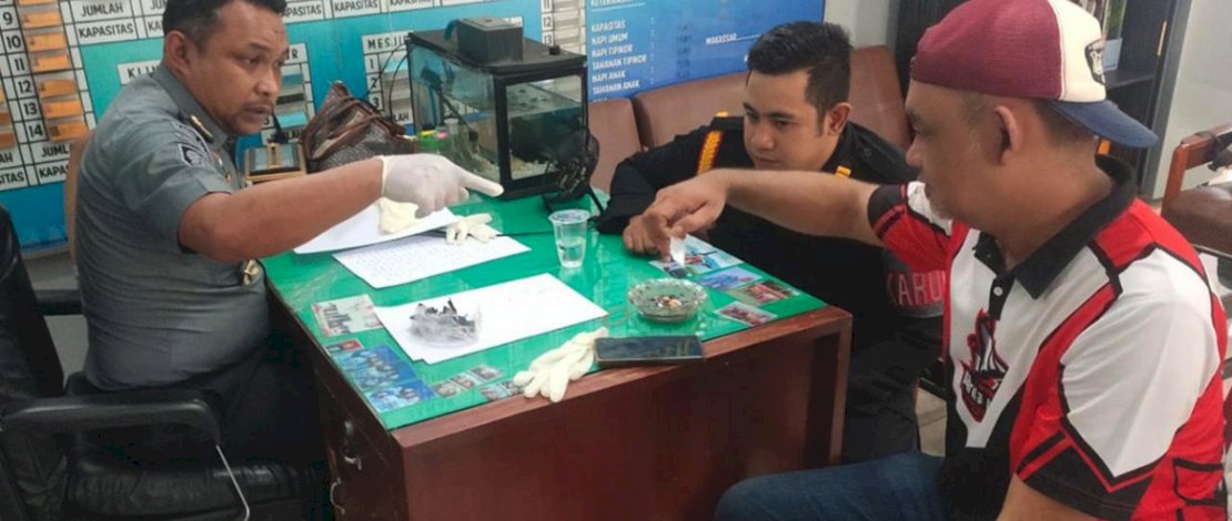 Lapas Makassar Gagalkan Penyelundupan Sabu yang Ditempel di Mobil Sampah