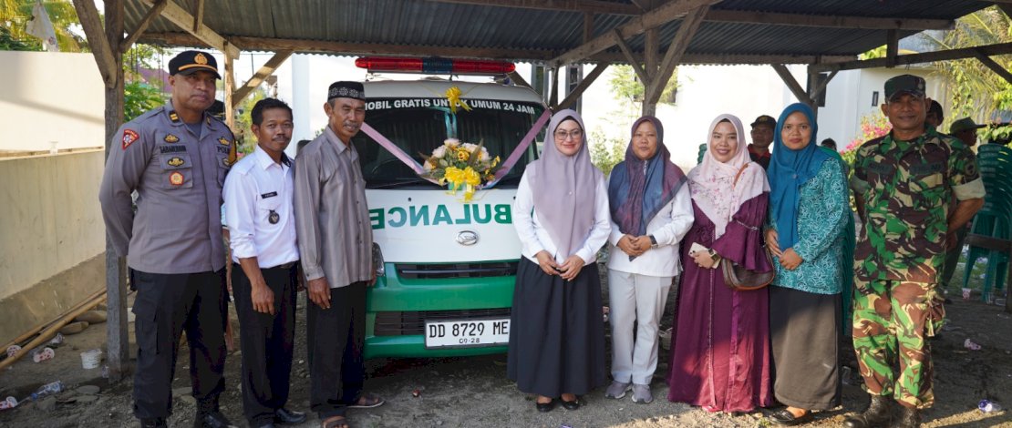 Kecamatan Sukamaju Selatan, Lutra Terima Bantuan Hibah Ambulance