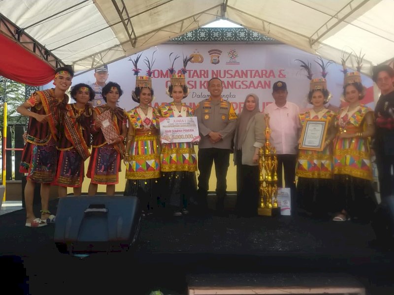 Peringati Sumpah Pemuda, Polrestabes Makassar Gelar Lomba Orasi Kebangsaan dan Tarian Nusantara