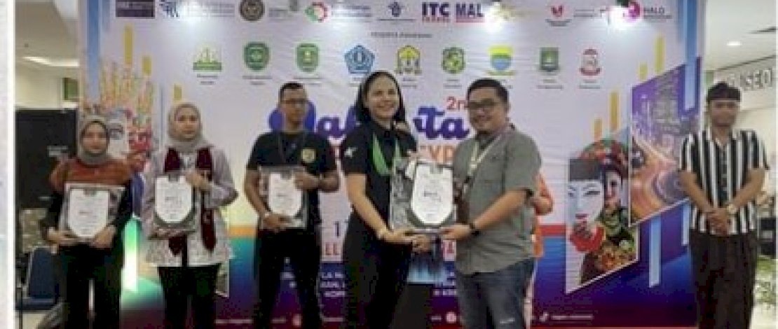 Halo Makassar Raih Juara 2 Kategori Booth Terbaik di Jakarta Kreatif Expo 2023
