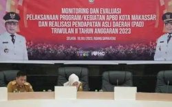 Bappeda Kota Makassar&nbsp;Gelar Monitoring dan Evaluasi Program APBD Tahun 2023