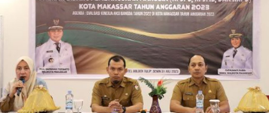 Bappeda&nbsp; Makassar Evaluasi Kinerja Aksi Bangun Daerah di Kota Makassar untuk Peningkatan Kualitas Hidup Masyarakat