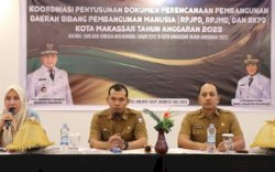 Bappeda Kota Makassar Evaluasi Hasil Review Kinerja Aksi Bangda Tahun 2022