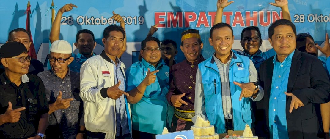 HUT ke-4 Partai Gelora di Parepare, Asy'ari Abdullah: Mari Jemput Kemenangan